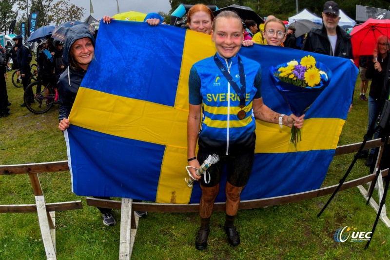 2024 UEC MTB Youth European Championships - Huskvarna - J?nk?ping (Sweden) 09/08/2024 - XCO Girls 14 - photo Tommaso Pelagalli/SprintCyclingAgency?2024